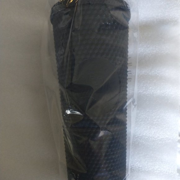 NWT Starbucks Matte Black Studded Cup - Picture 2 of 2
